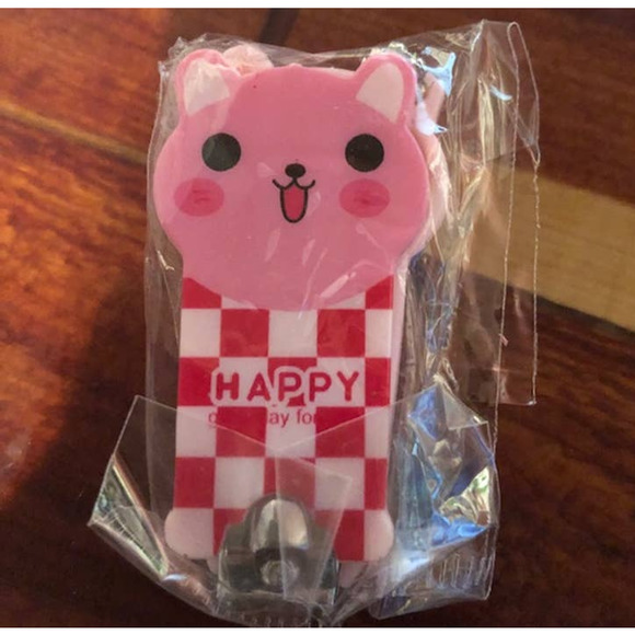 Cute Animal Keychain Nail Clippers-Pink Cat - Picture 4 of 4